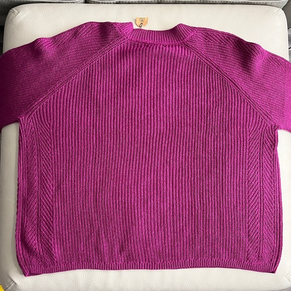 NWT - Fat Face Women’s Ribbed Knit Cotton Sweater - US 14/XL - Picture 8 of 11